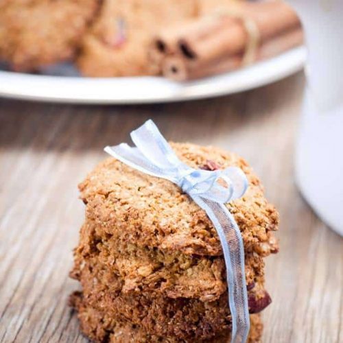 cookies integrais sem glúten sem lactose