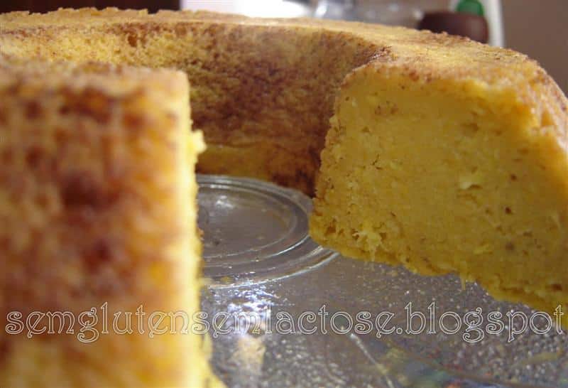 Receita de Bolo de milho sem leite com óleo de girassol, enviada