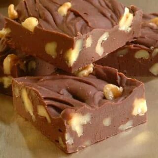 fudge de alfarroba sem glúten sem lactose
