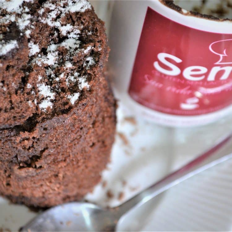 Bolo de Caneca sem Glúten e Sem Lactose