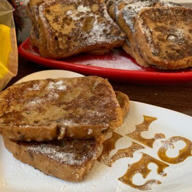 rabanada pão multigrãos sem glúten sem lactose